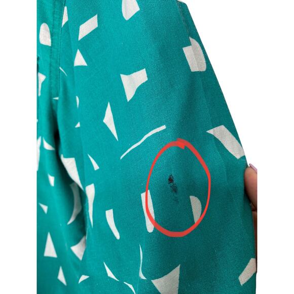 VTG Levi’s Men's Sportswear Abstract Preppy Casual Button Down Shirt Size Large - Picture 6 of 11